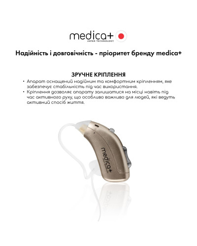 Універсальний слуховий апарат Medica+ SOUND CONTROL 15 Універсальний слуховий апарат Medica+ SOUND CONTROL 15
