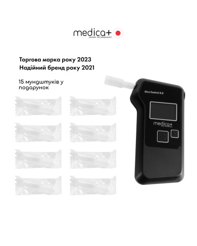 Алкотестер електрохімічний Medica+ Alco Control 9.0 PRO Алкотестер електрохімічний Medica+ Alco Control 9.0 PRO