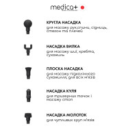 Перкуссионный ручной массажер MEDICA+ MASSHAND PRO 6.0 (Япония)