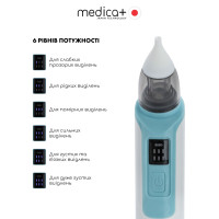 НАЗАЛЬНЫЙ АСПИРАТОР (СОПЛЕОТСОС) MEDICA+ NOSE CLEANER 6.0 ( ЯПОНИЯ )