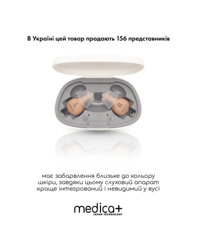 Універсальний слуховий апарат MEDICA+ SOUND CONTROL 16 (Японія) Універсальний слуховий апарат MEDICA+ SOUND CONTROL 16 (Японія)