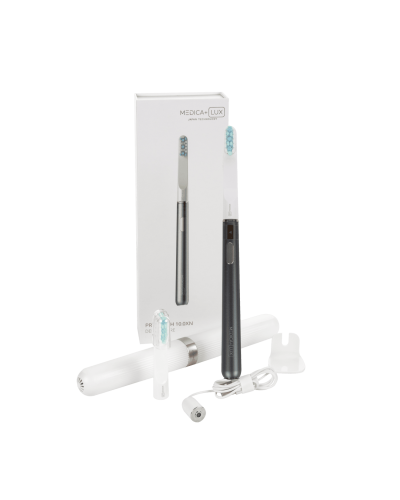 Звуковая зубная щетка MEDICA+ LUX 10Х Portable (Grey)(Japan) Звуковая зубная щетка MEDICA+ LUX 10Х Portable (Grey)(Japan)