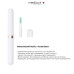 Звуковая зубная щетка MEDICA+ LUX 10Х Portable (Grey)(Japan) - фото №5