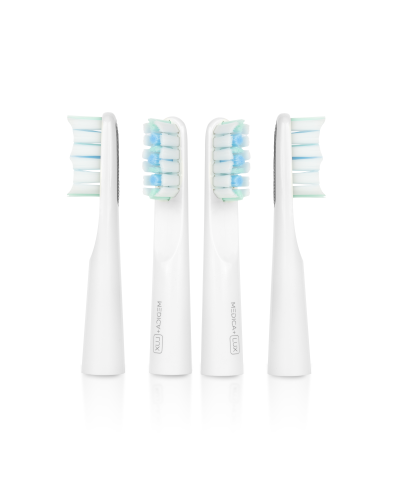 Насадки для звуковой зубной щетки MEDICA+ LUX 10ХN Portable (Japan) 4 штуки Насадки для звуковой зубной щетки MEDICA+ LUX 10ХN Portable (Japan) 4 штуки
