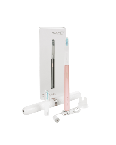 Звукова зубна щітка MEDICA+ LUX 10Х Portable (Rose Gold)(Japan) Звукова зубна щітка MEDICA+ LUX 10Х Portable (Rose Gold)(Japan)