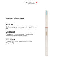 Звуковая зубная щетка MEDICA+ LUX 10Х Portable (Silver)(Japan)