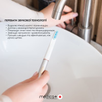 Звуковая зубная щетка MEDICA+ LUX 10Х Portable (Silver)(Japan)