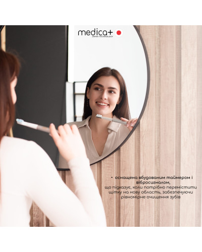 Звуковая зубная щетка MEDICA+ LUX 10Х Portable (Silver)(Japan) Звуковая зубная щетка MEDICA+ LUX 10Х Portable (Silver)(Japan)