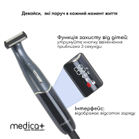 Тример Электростанок 4в1 MEDICA+ Trimmer 8.0 (Япония)