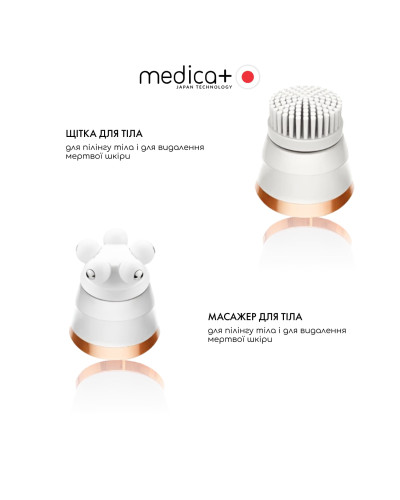 Электрическая роликовая пилка-пемза 4в1 MEDICA+ BodyControl 4v1 (Япония) Электрическая роликовая пилка-пемза 4в1 MEDICA+ BodyControl 4v1 (Япония)