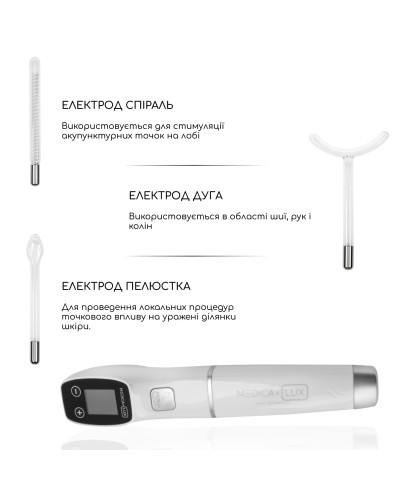 Профессиональная дарсонваль MEDICA+LUX - DARSOLINE 8.0 ( Япония )