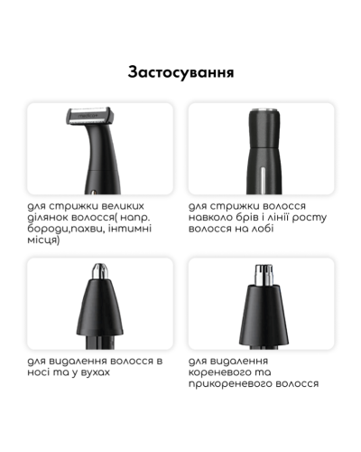 Триммер Электростанок 4в1 Medica+ Trimmer 8.0 + Насадки (2 шт) Триммер Электростанок 4в1 Medica+ Trimmer 8.0 + Насадки (2 шт)