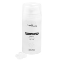 Набір Мікрострумовий RF Lifting Масажер для обличчя Skin Lifting 7.0 White + Струмопровідний гель + Заспокійлива маска для обличчя Medica+