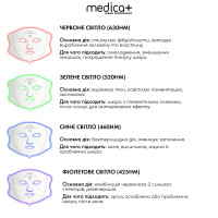 LED-маска для светотерапии MEDICA+ LEDMask 8X