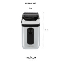 Електробритва шейвер Medica+ STEEL 10Х 1400mAh