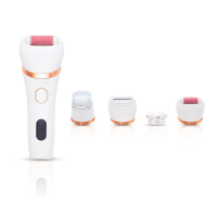 Набор Электрическая роликовая пилка-пемза 4в1 Medica+ BodyControl 4v1 + Интенсивный крем для пяток от трещин и сухости
