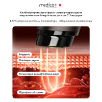 Массажер для лица MEDICA+ SkinLifting PRO 10x с микротоками, RF и функцией лифтинга