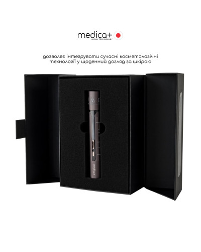 Масажер для обличчя MEDICA+ SkinLifting PRO 10x з мікрострумом, RF та функцією ліфтингу Масажер для обличчя MEDICA+ SkinLifting PRO 10x з мікрострумом, RF та функцією ліфтингу