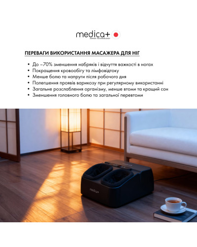 Масажер для ніг MEDICA+ FootMass 7.0 Масажер для ніг MEDICA+ FootMass 7.0