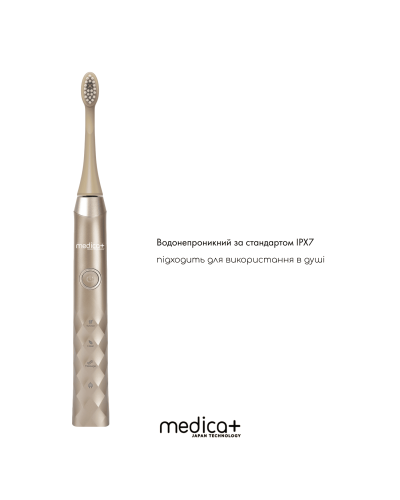 Комплект Звукова зубна щітка ProBrush 11 (Gold) та Портативний іригатор Lux Prowater 10 Комплект Звукова зубна щітка ProBrush 11 (Gold) та Портативний іригатор Lux Prowater 10