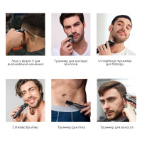 Машинка для стрижки волос/Триммер 6в1 HairCut/ Trimmer Case