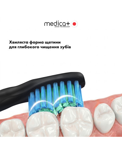 Насадки для ультразвуковой зубной щетки MEDICA + PROBRUSH 8.0 black