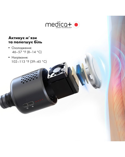 Насадка тепло/холод для масажера MEDICA+ MassHand Pro 2Х