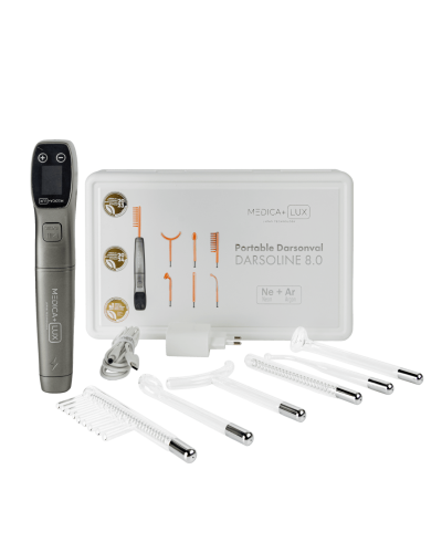 Аппарат Дарсонваль MEDICA+ Lux Darsoline 8.0 grey Аппарат Дарсонваль MEDICA+ Lux Darsoline 8.0 grey