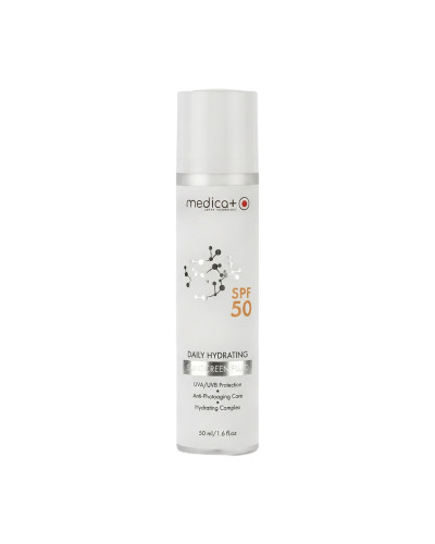 Сонцезахисний зволожуючий флюїд MEDICA+ Daily Hydrating Sunscreen Fluid SPF 50