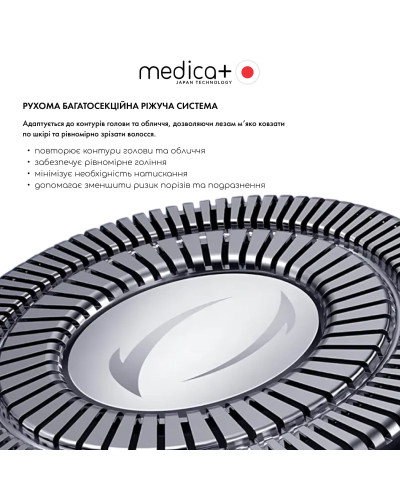 Электробритва для головы MEDICA+ HEAD Shaver 5.0 Электробритва для головы MEDICA+ HEAD Shaver 5.0