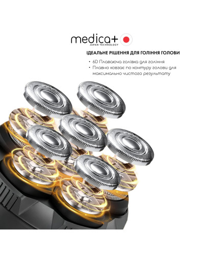 Сменная насадка к электробритве для головы MEDICA+ HEAD Shaver  5.0 (1шт)
