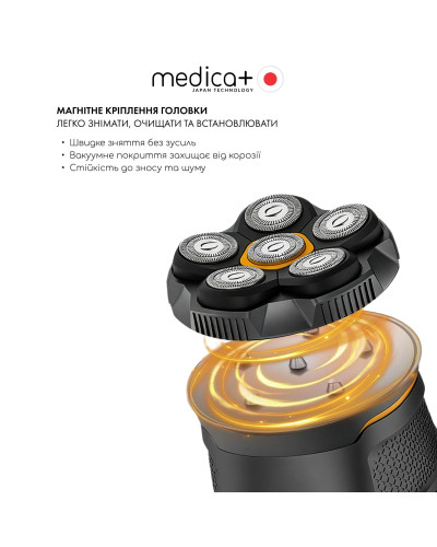 Сменная насадка к электробритве для головы MEDICA+ HEAD Shaver  5.0 (1шт)