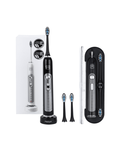 Ультразвукова зубна щітка Medica+ PROBRUSH 9.0 black Ультразвукова зубна щітка Medica+ PROBRUSH 9.0 black