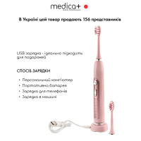 УЛЬТРАЗВУКОВАЯ ЗУБНАЯ ЩЕТКА MEDICA+ PROBRUSH 9.0 (ULTASONIC) FUCHSIA (ЯПОНИЯ)