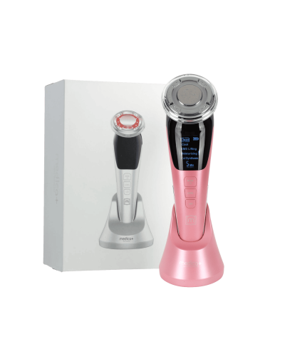Мікрострумовий RF Lifting Масажер для обличчя Skin Lifting 7.0 Pink - EMS, LED Мікрострумовий RF Lifting Масажер для обличчя Skin Lifting 7.0 Pink - EMS, LED
