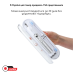 УЛЬТРАЗВУКОВАЯ ЗУБНАЯ ЩЕТКА MEDICA+ PROBRUSH 9.0 (ULTASONIC) WHITE+ НАСАДКИ WHITE (6 ШТУК) (ЯПОНИЯ) - фото №3