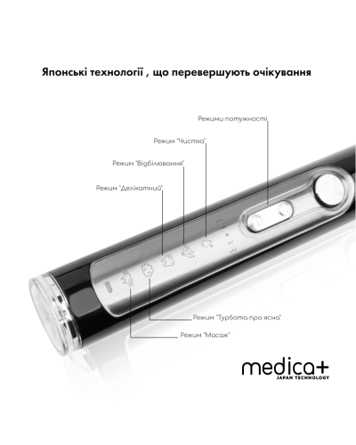 Набір ультразвукових зубних щіток Medica+ PROBRUSH 9.0 black + fuchsia Набір ультразвукових зубних щіток Medica+ PROBRUSH 9.0 black + fuchsia